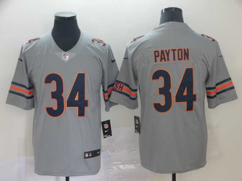 Nike Bears 34 Walter Payton Gray Inverted Legend Limited Jersey,We sell and wholesale Nike Bears 34 Walter Payton Gray Inverted Legend Limited Jersey on line form chian!